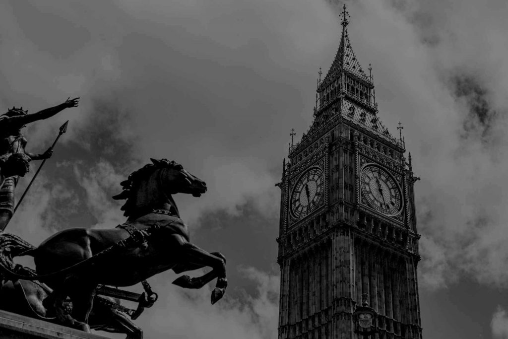 Big Ben skyline image for contact us page