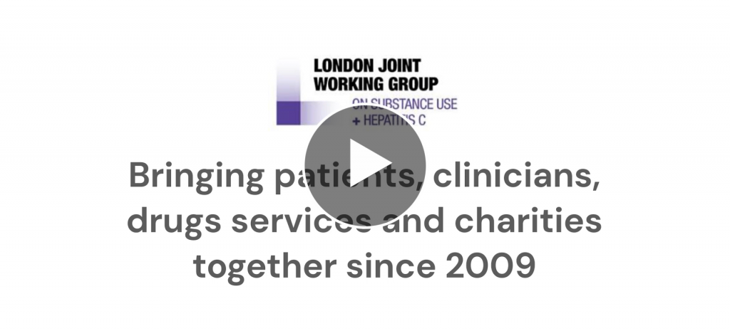 Placeholder image for a video talking about bringing patients, clincians, drug services and charities together